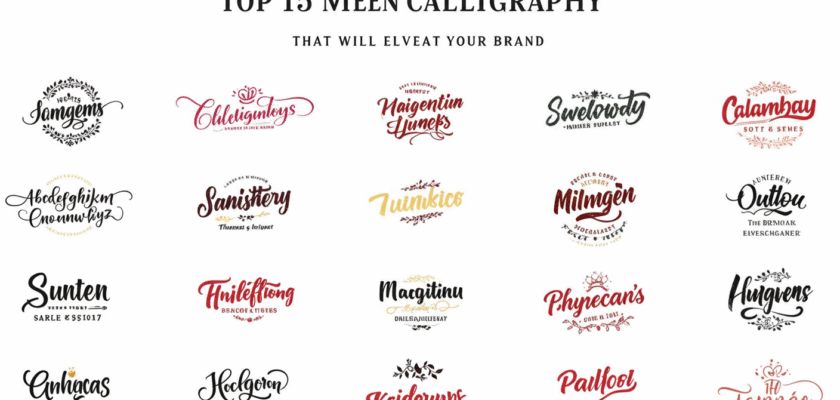 Top 15 Modern Calligraphy Fonts to Elevate Your Brand